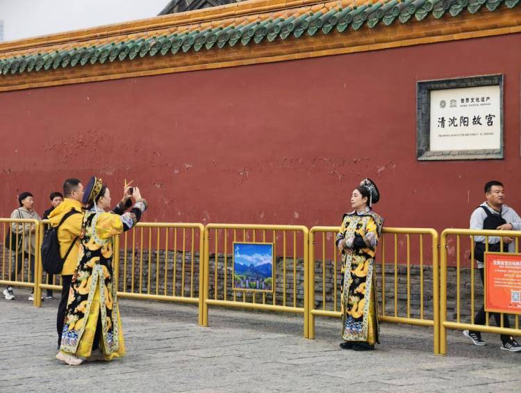 瀋陽故宮的秋日限定浪漫