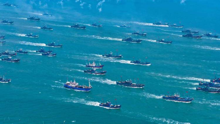 開海啦！大連漁船起航追“鮮”