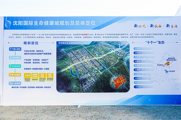 瀋陽國際生命健康城在鐵西啟動 打造輻射東北亞醫藥産業創新高地_fororder_常健康城3