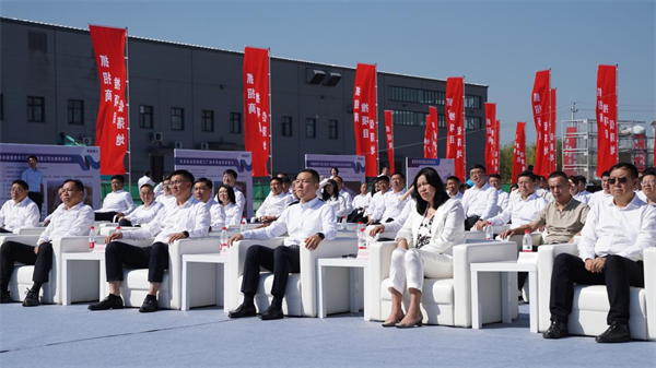 12個重點項目開工 新民市舉行2025年秋季重點項目開工動員大會_fororder_新民開工2