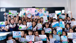 瀋陽市珠江五校二年級開展“水精靈”主題期末測評活動