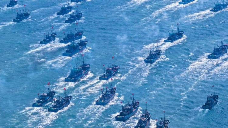 開海啦！大連漁船起航追“鮮”