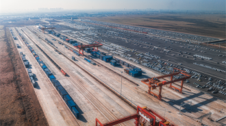 中歐班列（瀋陽）集結中心運營滿三週年 “鋼鐵動脈”為東北振興注入澎湃動能