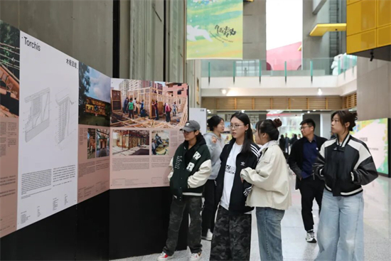 第十二屆中法環境月“自然建築展”在瀋陽建築大學啟幕_fororder_中法4