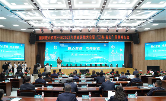 國網鞍山供電公司召開2025年營商環境大會暨“遼亮·鞍心”品牌發佈會_fororder_電力鞍山發佈1