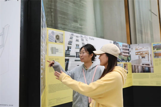 第十二屆中法環境月“自然建築展”在瀋陽建築大學啟幕_fororder_中法3