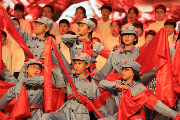 遼寧省實驗中學陽光小學舉辦主題合唱匯演_fororder_教育實驗中學陽光1