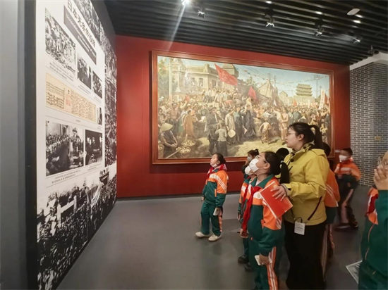 瀋陽蒲松路小學師生走進瀋陽“九·一八”歷史博物館開展研學活動_fororder_教育九一八3