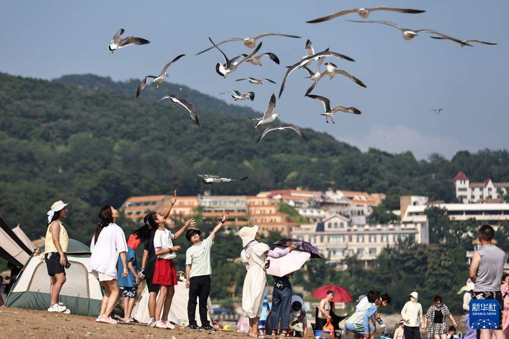 遼寧大連：海濱消暑