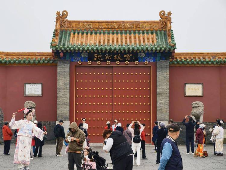 瀋陽故宮的秋日限定浪漫