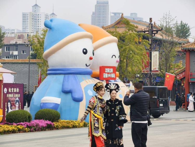 瀋陽故宮的秋日限定浪漫