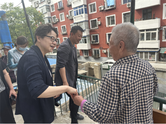 瀋陽市殘聯幹部職工帶頭強化“我是對門兒”行動_fororder_殘聯對門1