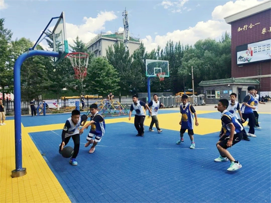 瀋陽陵西小學舉行“潤真杯”校園籃球聯賽_fororder_教育1