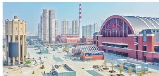 瀋陽站西廣場啟用東、西廣場步行只需5分鐘