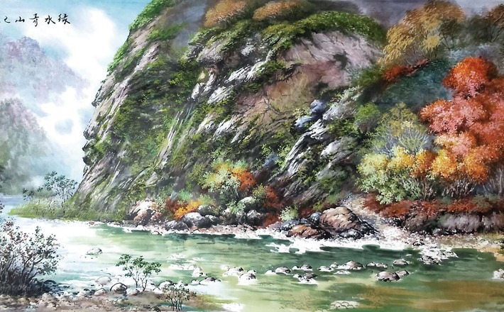 筆墨傳情 趙成波藝術作品欣賞_fororder_大圖