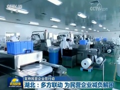 湖北：多方聯動 為民營企業減負解困