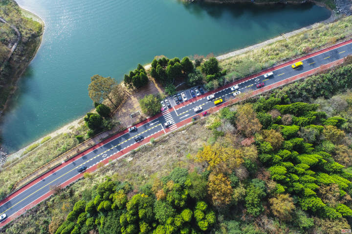 淳安：亞運自行車五彩賽道