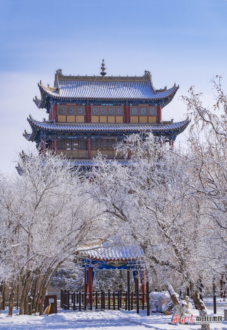 【大美甘肅+嘉峪關列表】西風漫卷塞上雪 一夜留白到戈壁 快看，雪後的嘉峪關有多美！