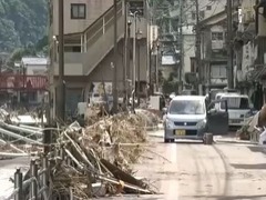 日本九州等地洪災持續 死亡人數升至62人