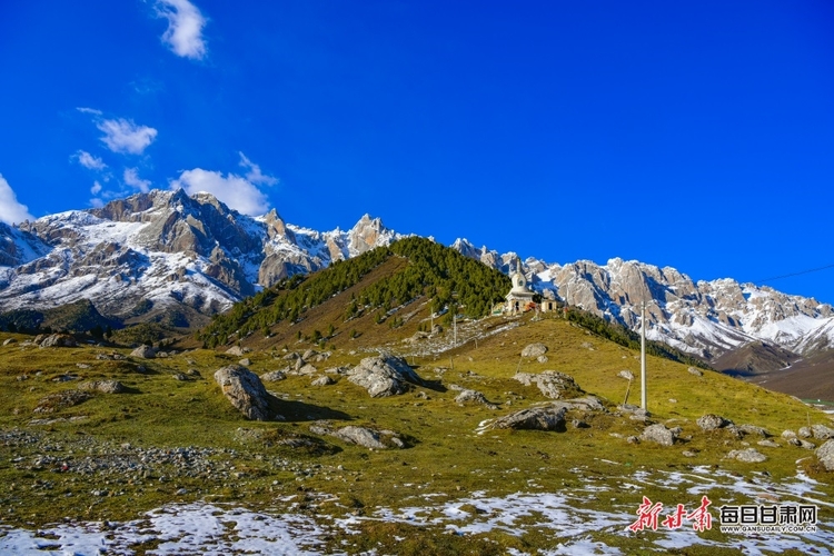 初夏 在馬牙雪山遇見冬日美景_fororder_初夏2