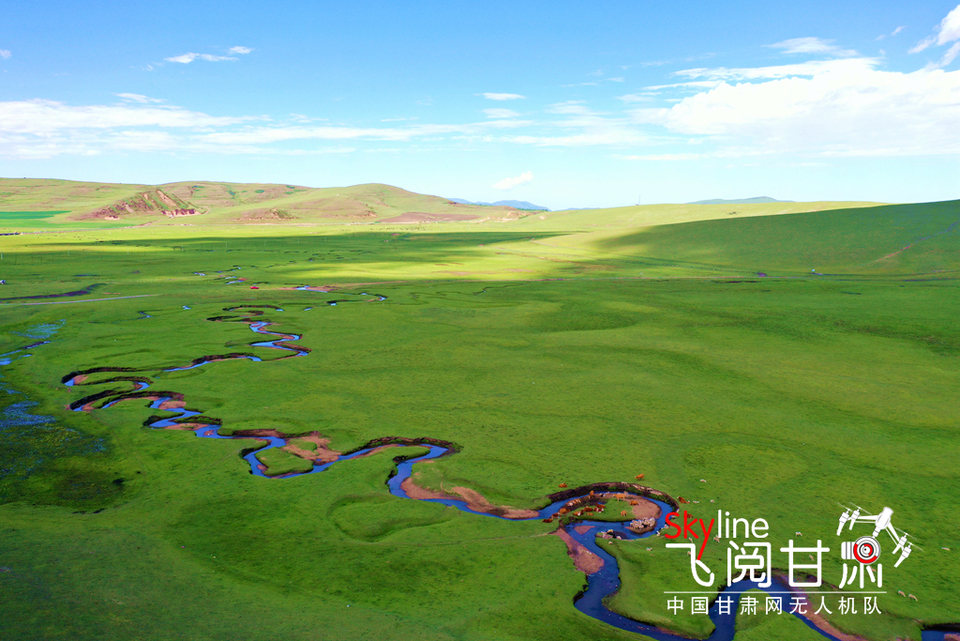 【焦點輪播圖】【飛閱甘肅】盛夏狼渡灘 藏在定西岷縣的草原秘境_fororder_2