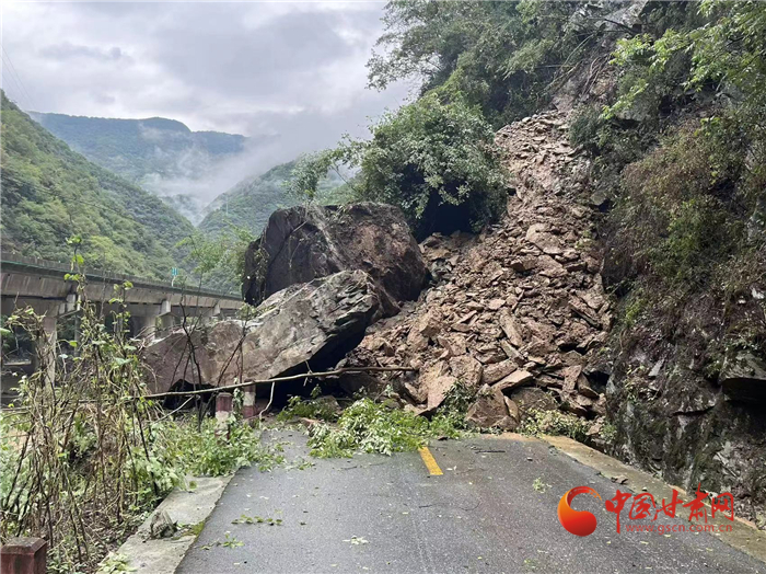 隴南：碧口公路段打通省道206線堵點 轄區水毀路段全線貫通_fororder_2