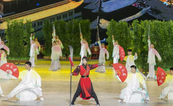 La inauguración de la XIV Competencia Deportiva de la provincia de Sichuan tuvo lugar en Leshan_fororder_圖片3