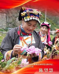 我是黨代表①丨“玫瑰姐姐”陳望慧：夾金山下，開出共富花