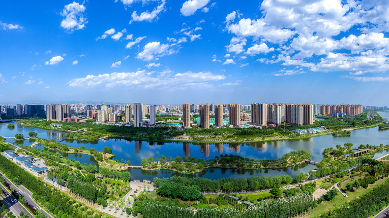 Shanxi's Taiyuan Promotes Green and High-quality Development and to Build Itself Into a Waste-free City_fororder_如畫汾畫--柏雲飚攝