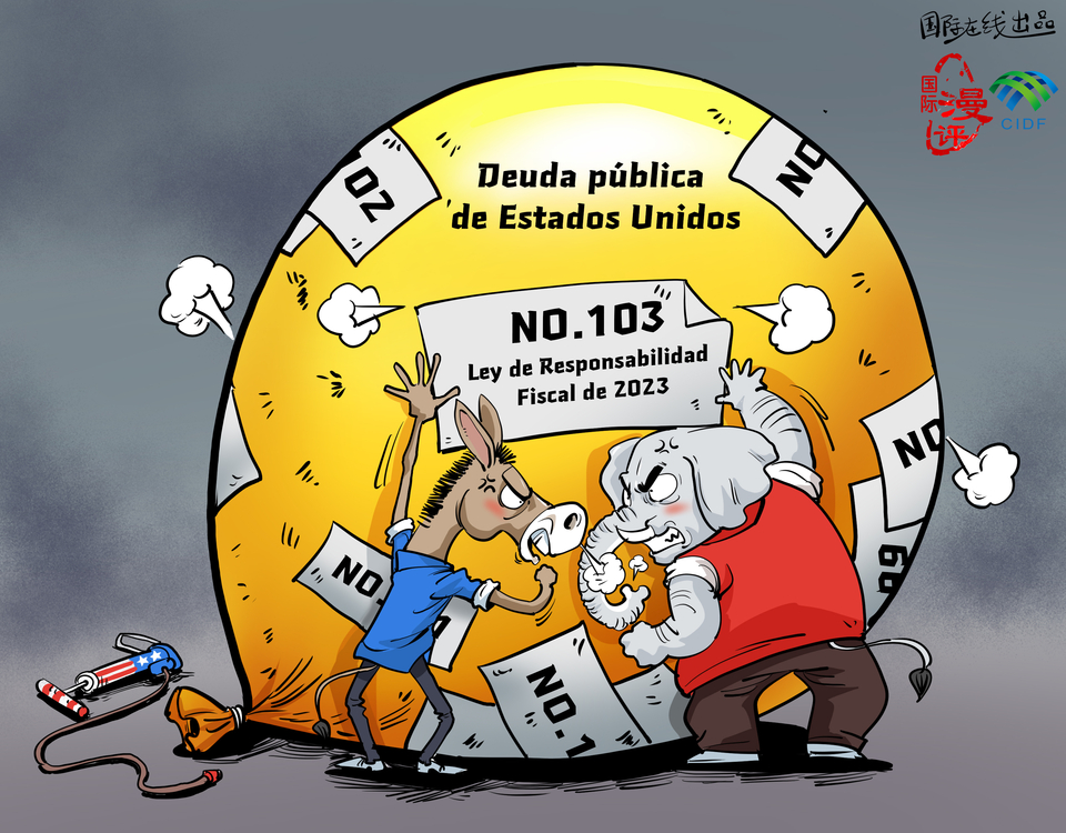 【Caricatura editorial】 ¡103 veces！_fororder_西語版