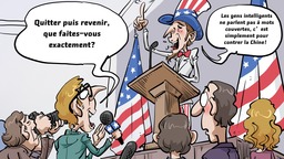 【Actualité en caricatures】Les actes inhabituels cachent souvent des intentions suspectes!