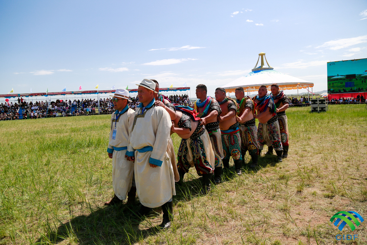 Wrestling Competition (Bökh) Held in Xilingol, Inner Mongolia_fororder__MG_9383_副本