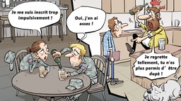 【Actualité en caricatures】On dirait que l'armée américaine manque de recrues