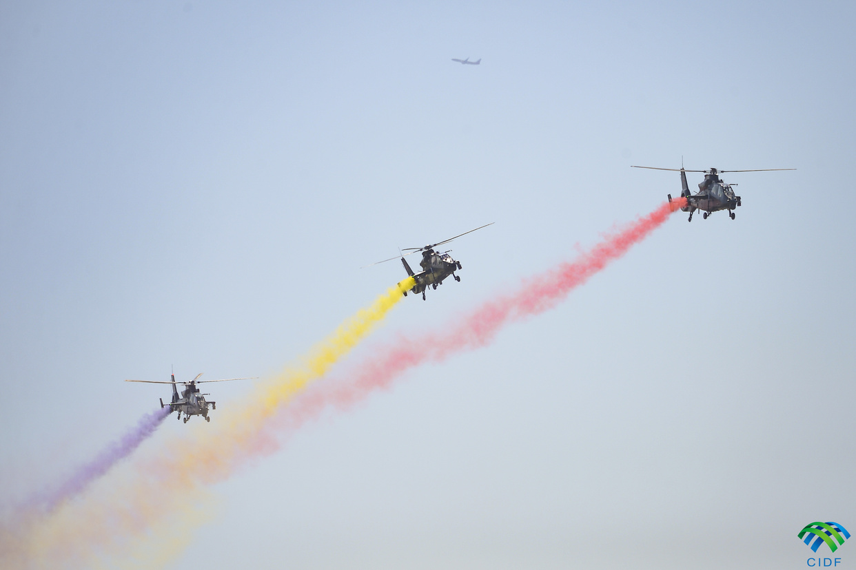 A grand gathering of the helicopter family in Tianji_fororder_1694766661636