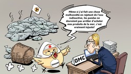 【Actualité en caricatures】Le coq méchant se plaint en premier