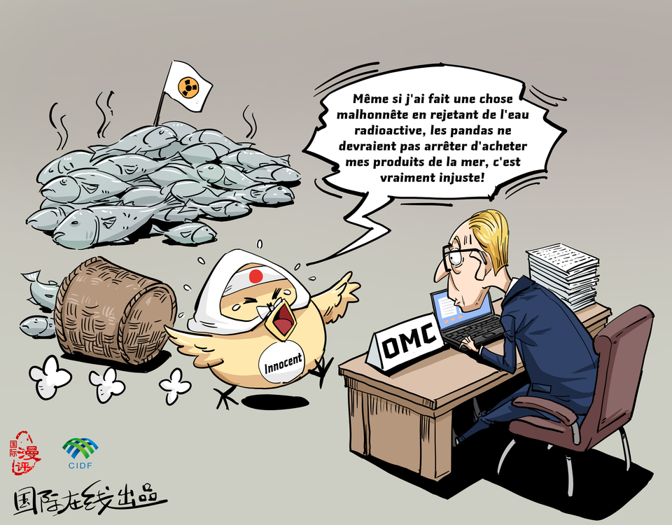 【Actualité en caricatures】Le coq méchant se plaint en premier_fororder_法語