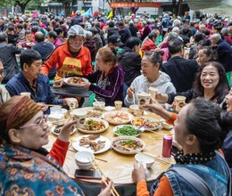 重陽前夕百家聚 歡慶節日品幸福