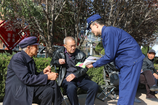 【原創】慶陽慶城：消防部門深入城中村開展消防安全知識宣傳_fororder_1.1