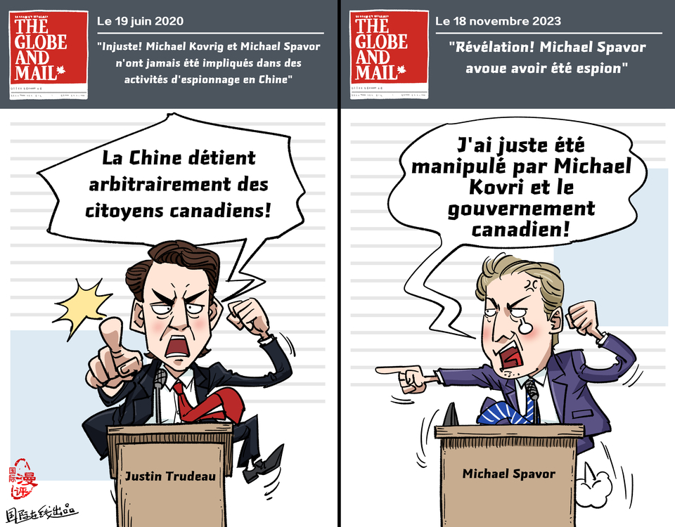 【Actualité en caricatures】Maintenant, c'est gênant_fororder_法語