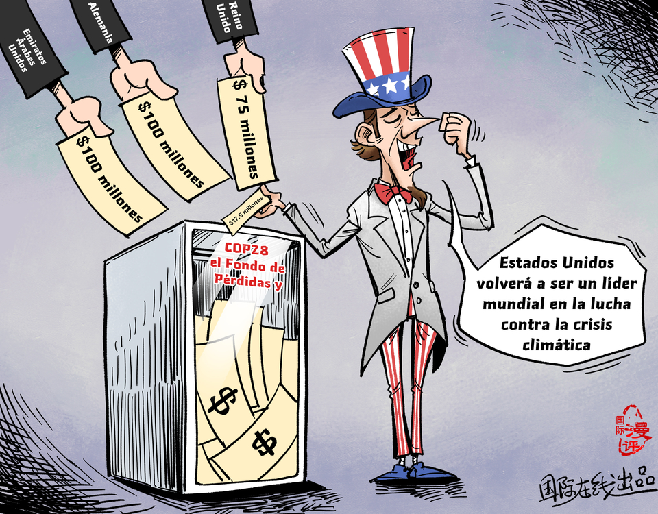 【Caricatura editorial】El que más habla es el que menos hace_fororder_西語