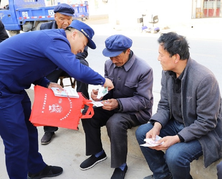 【原創】隴南西和消防開展宣傳“進社區” 築牢消防安全“防火牆”_fororder_001