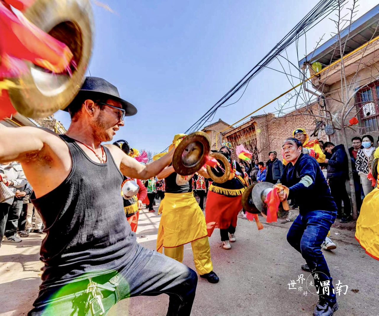 Diverses activités ont été organisées pour célébrer le Nouvel An chinois à Weinan, dans la province de Shaanxi_fororder_微信圖片_20240221102516