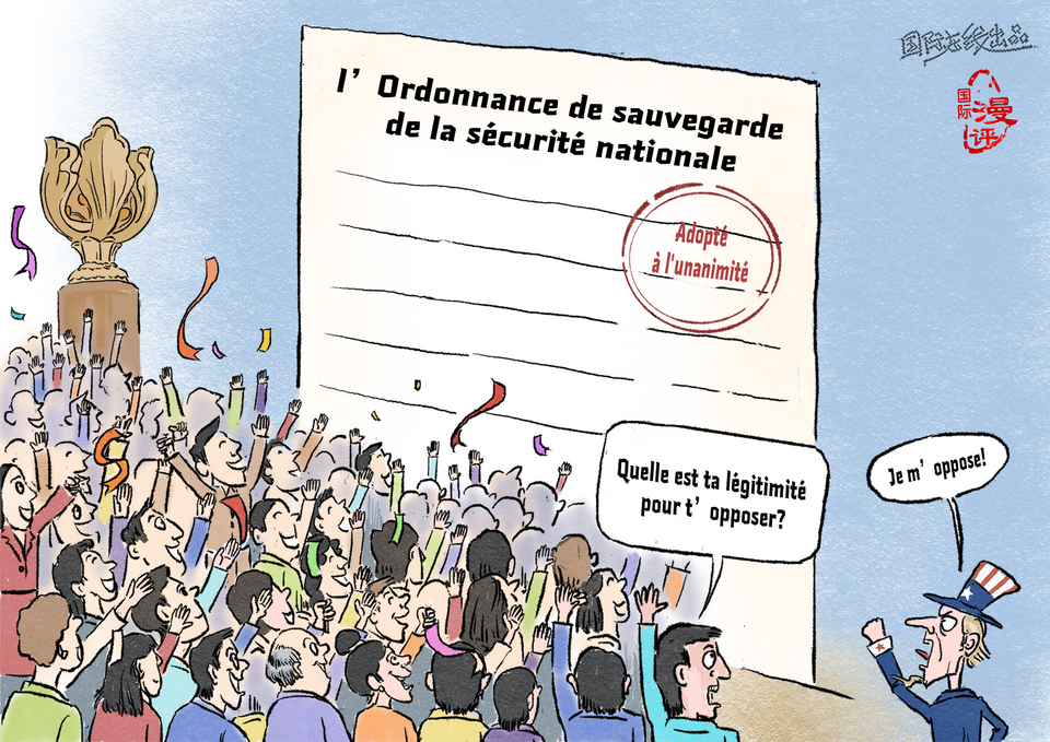 【Actualité en caricatures】« Quelle est ta légitimité pour t’opposer? »_fororder_你有什麼資格反對(法)