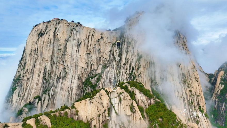 CharmingShaanxi | Mount Hua: Peaks Layered in Green Reflecting Clear Mist_fororder_圖片5