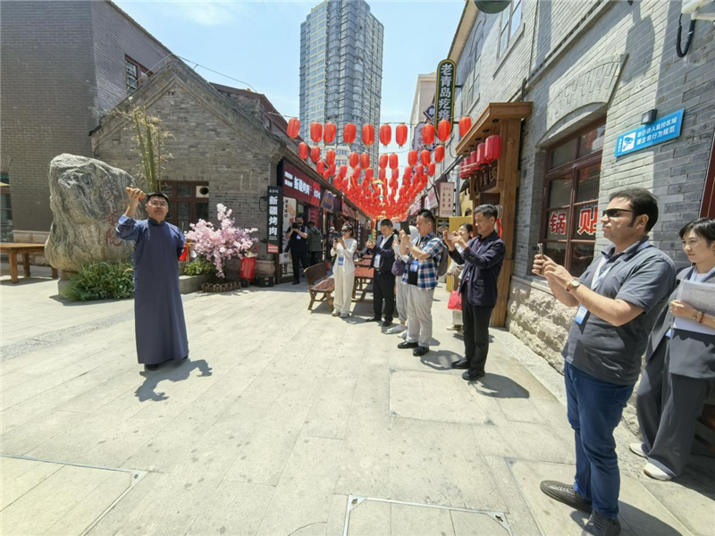 「Hi,Shandong-中國の発展チャンス 活力溢れる青島」海外メディア青島ツアーの取材活動が成功裏に終了_fororder_圖片1