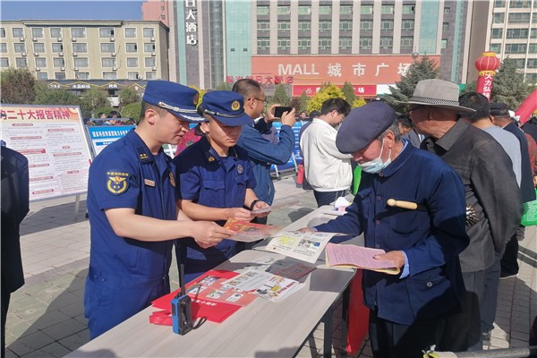 【原創】武威市消防救援支隊借力“科技活動周”開展消防科普宣傳活動_fororder_4