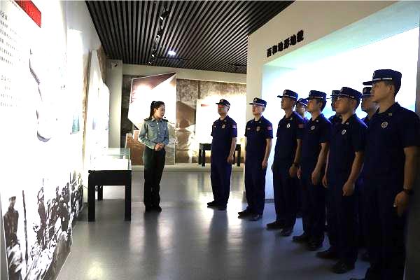 【原創】甘肅隴南西和縣消防救援大隊走進西和會議紀念館開展“七一”主題黨日活動_fororder_1