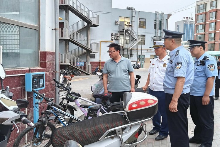 【原創】張掖消防真招實舉全面推進電動自行車安全隱患全鏈條整治工作