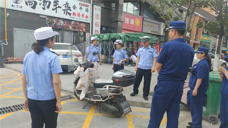 【原創】重拳出擊！甘肅隴南徽縣消防聯合多部門強力推進“暢通消防生命通道”專項治理行動_fororder_2