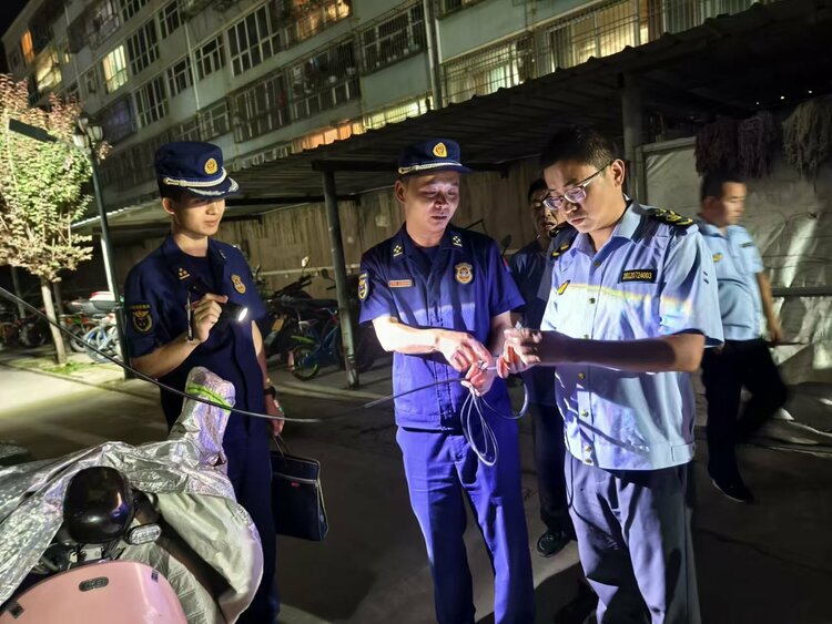 【原創】甘肅禮縣消防救援大隊聯合多部門開展電動自行車安全隱患全鏈條整治行動_fororder_3